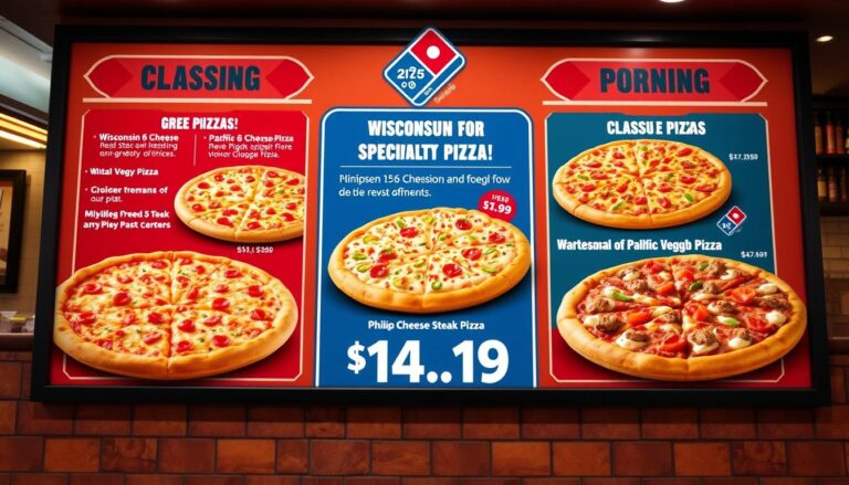 Domino’s Pizza Menu With Price