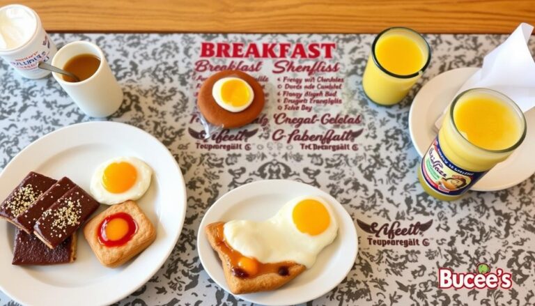 Buc-ee's Breakfast Menu