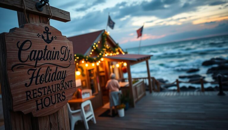 captain d s holiday hours