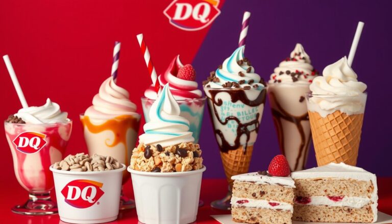 dairy queen dessert menu
