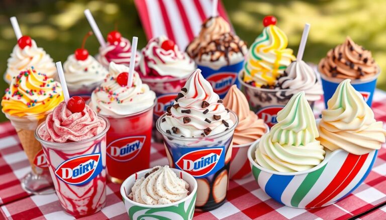 dairy queen ice cream menu