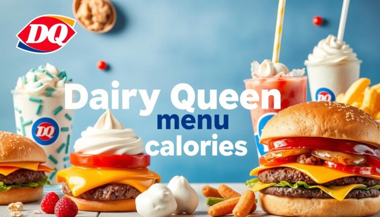 dairy queen menu nutrition
