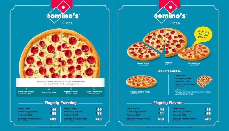 Domino’s Pizza Menu With Prices And Deals